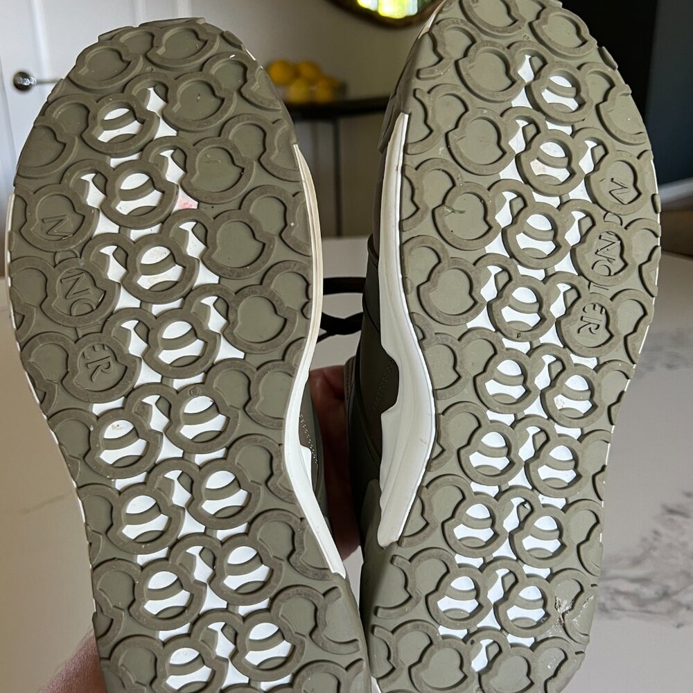 Moncler Men's Lunarove Low Top Sneakers Olive 9 / 42 - Picture 5 of 9